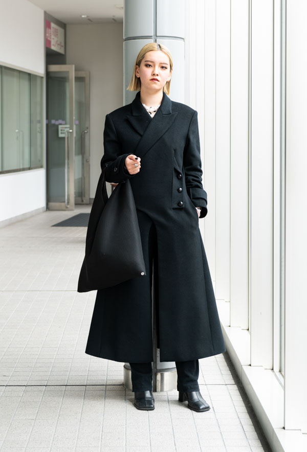 ジャケット/アウターkeisuke yoshida trench coat Black