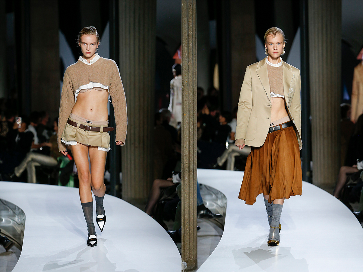 【2022年春夏パリ・ファッションウィーク】ミュウミュウはデイリーな服の新たなプロポ...