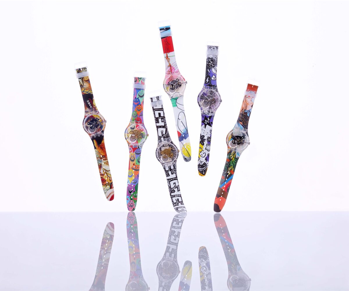 日本のアート界を席巻する6名のアーティストによるオーダーメイドの時計が発売