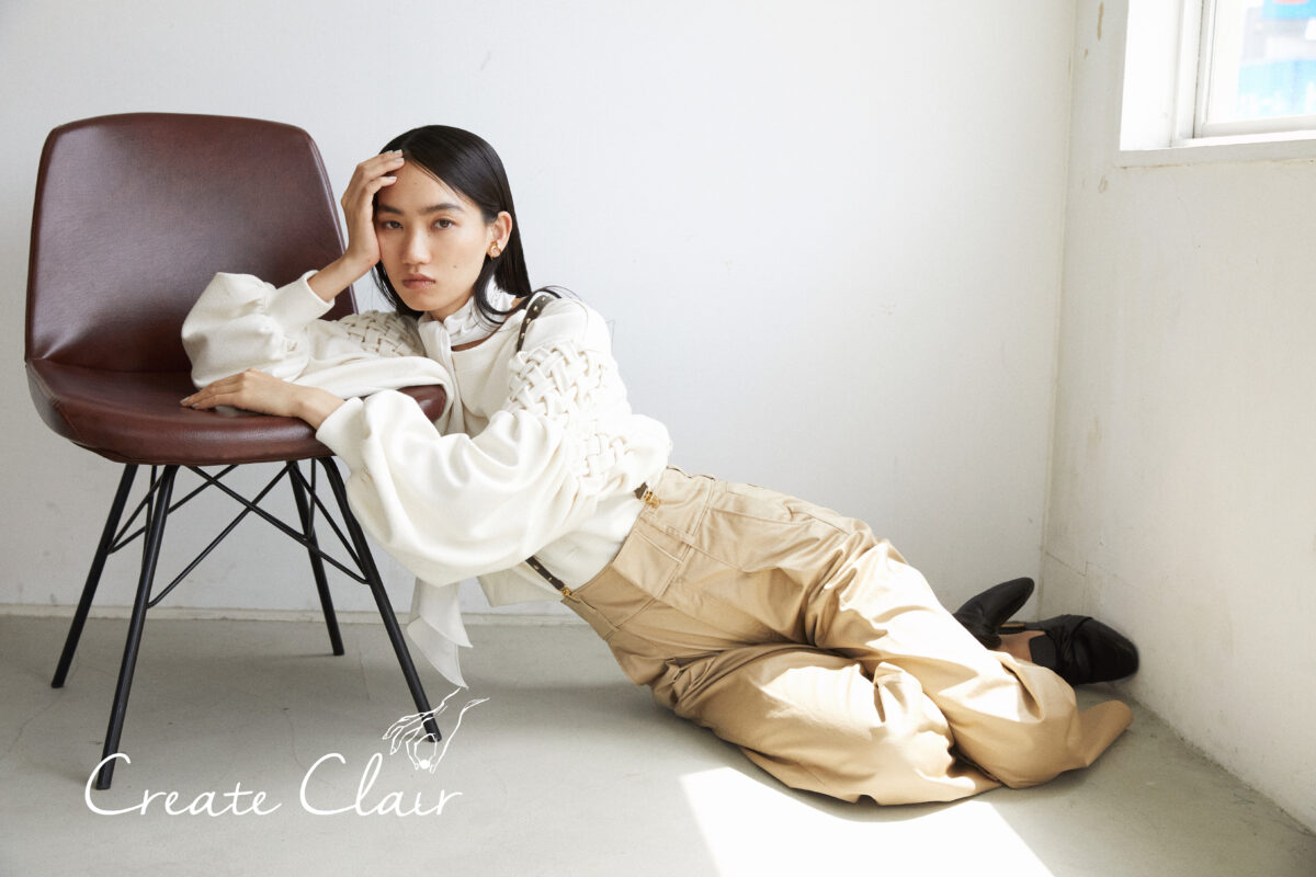 第90回装苑賞ファイナリスト 安藤弥生さんのブランド「Create Clair」のポッ...