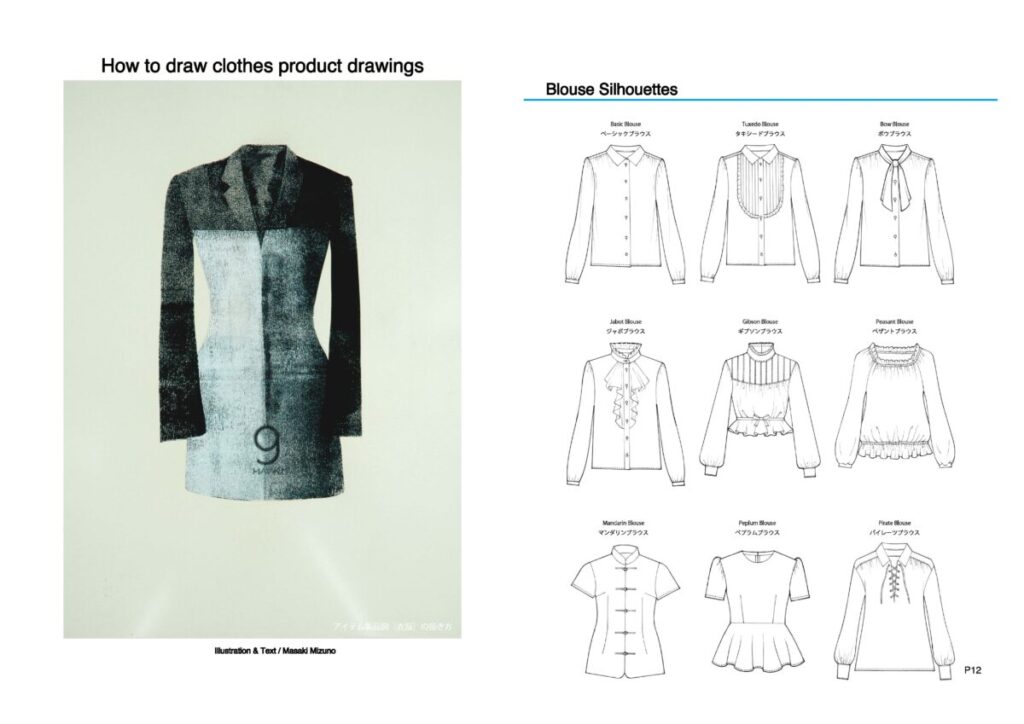 服作りに役立つアイテム図の描き方をマスターしよう 装苑online