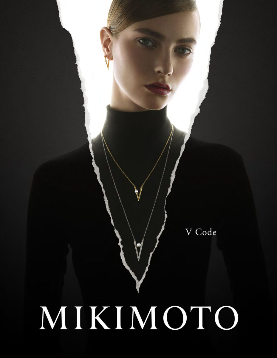 MIKIMOTOより、力強いVフォルムが印象的な新作コレクション「V Code」が登場