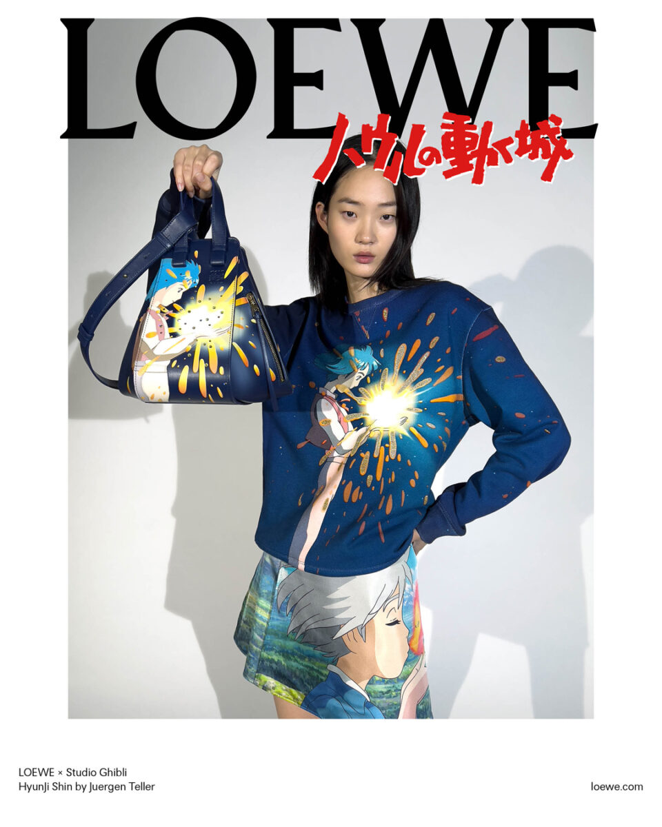 LOEWE ハウルの動く城 カルシファー Tシャツ 白 ロエベ ハウル - トップス