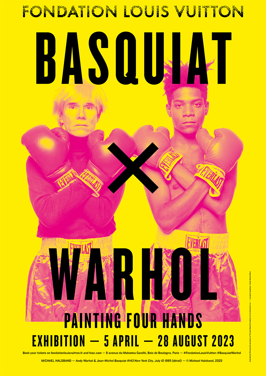 【BE@RBRICK】AndyWarhol × BASQUIAT #4