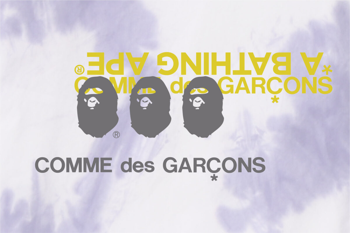 A BATHING APE(R)︎ × COMME des GARÇONSの2023年春夏新作コレクションが...