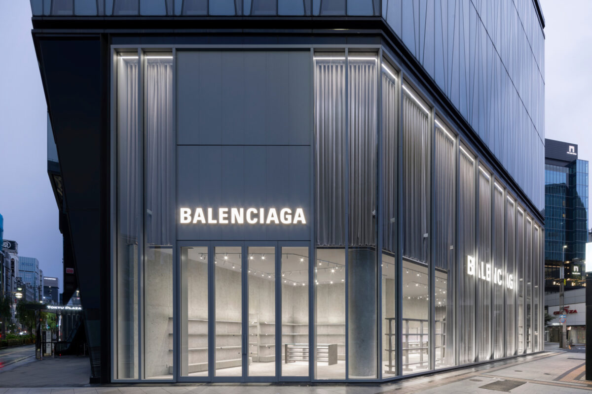 バレンシアガのエッセンスが詰まった新店舗が銀座にオープン。