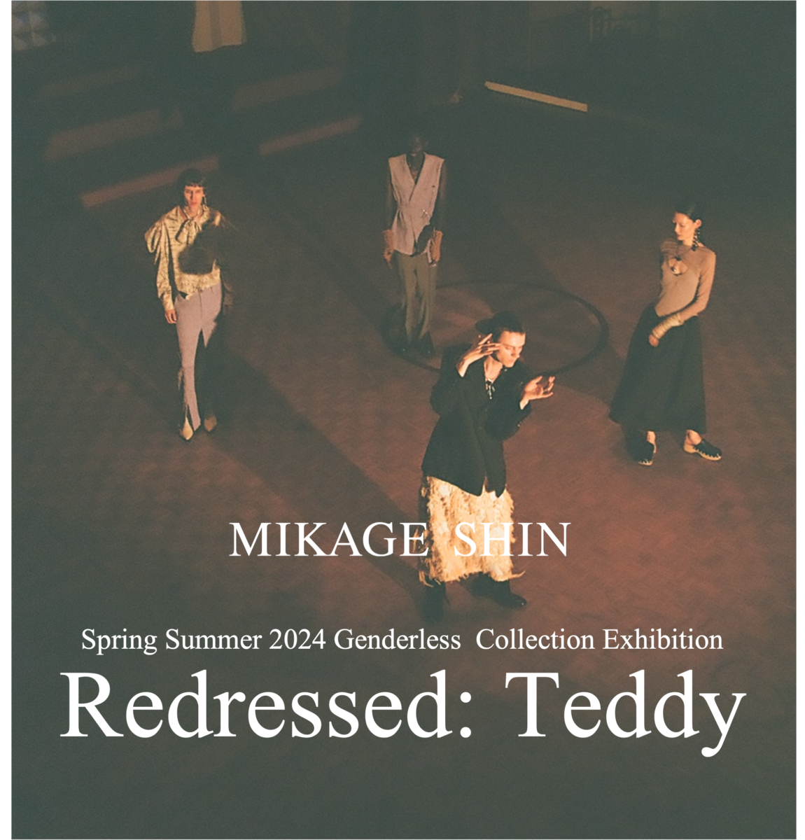 MIKAGE SHINが2024年春夏コレクション発表と、青山本店のプレオープンを祝した展示会&...