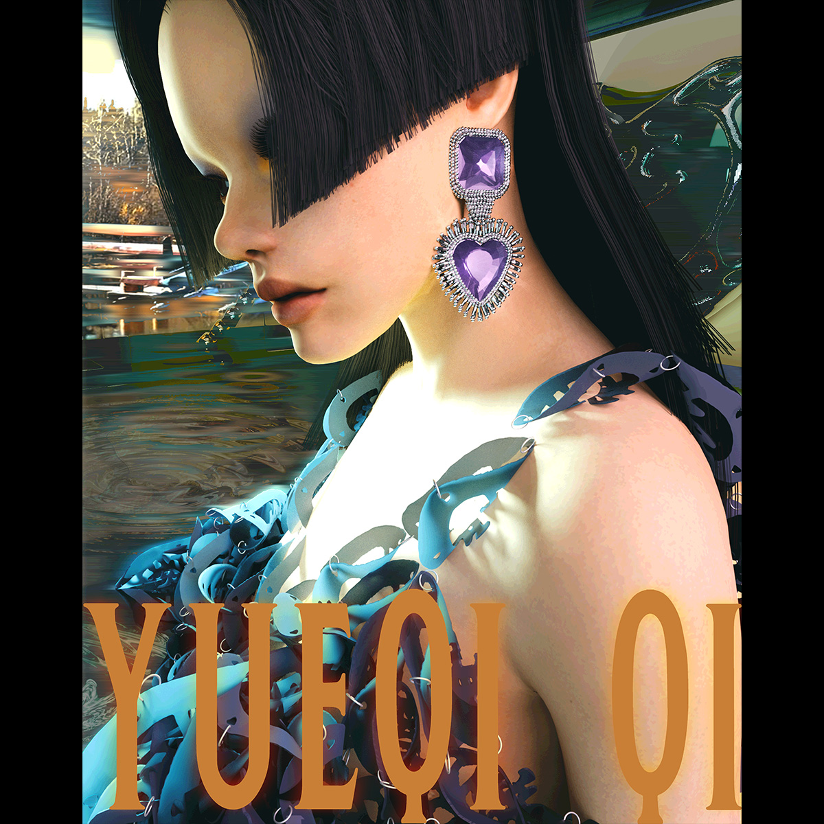 YUEQI QI（ユェチ・チ）が2023年秋冬コレクションのキャンペーンを発表