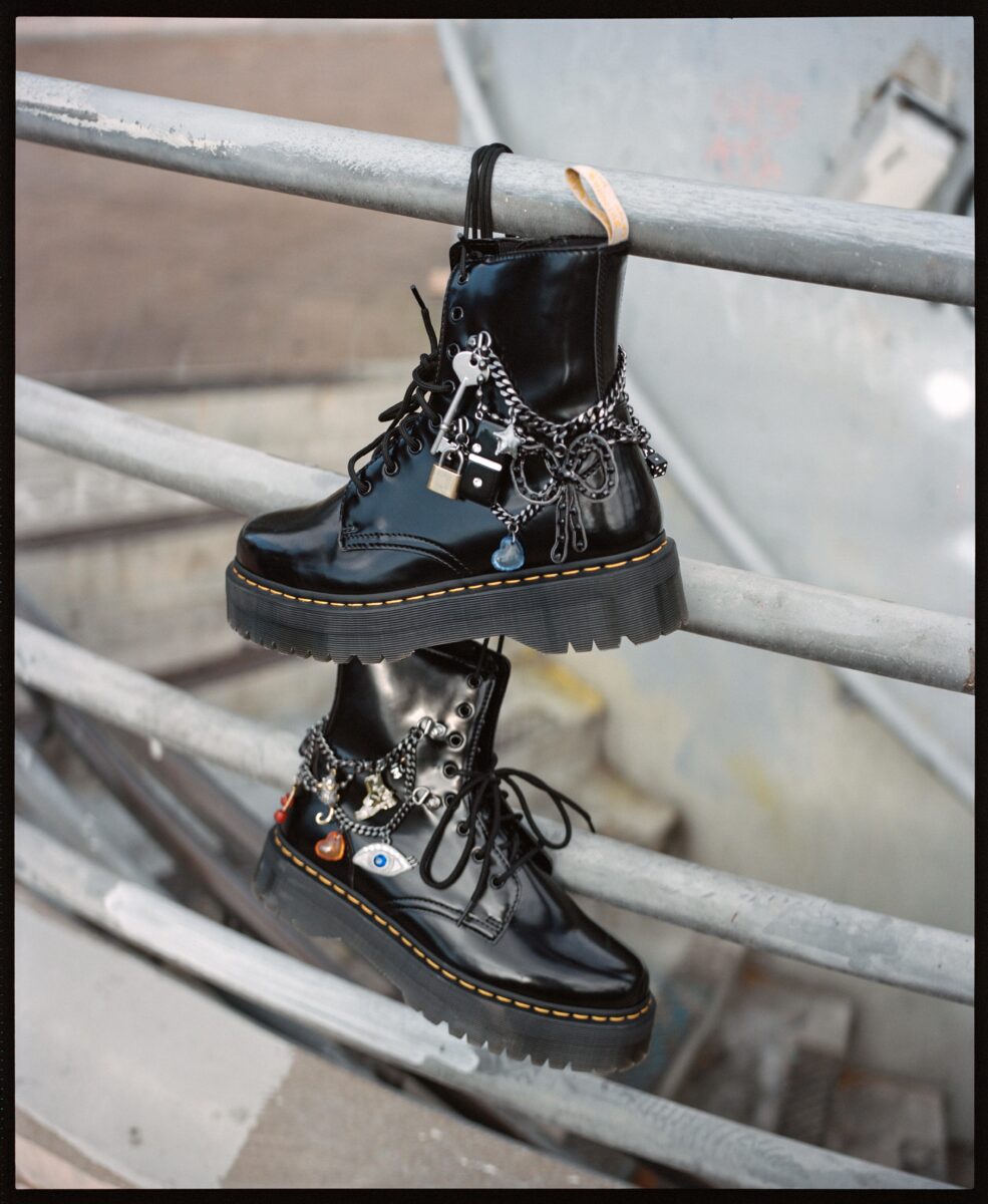 DR.MARTENS x MARC JACOBS Crocブーツ8ホール25cm