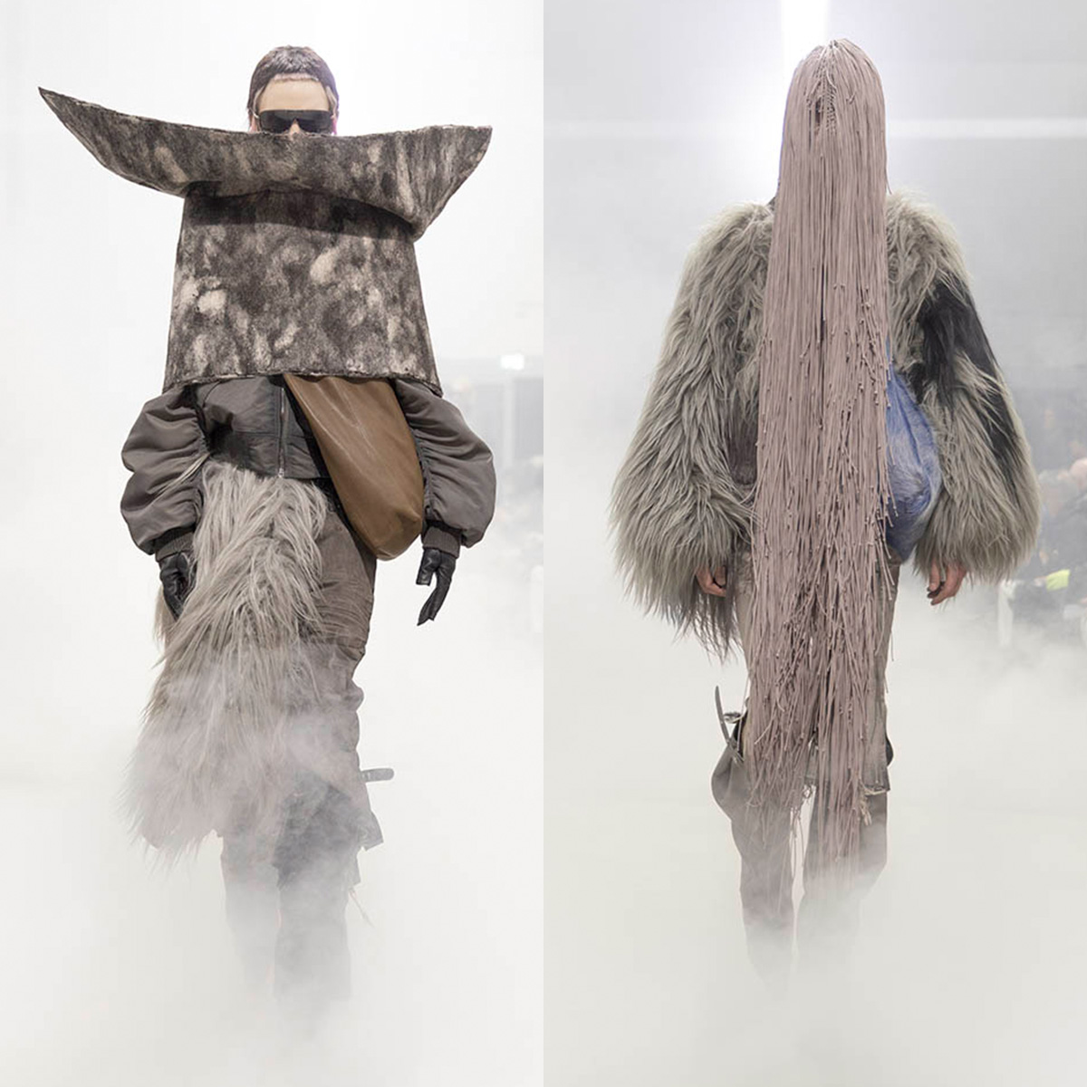 リック・オウエンスは、愛と光を宿す塔がテーマ。2026-’27年秋冬パリ・メンズファッシ...