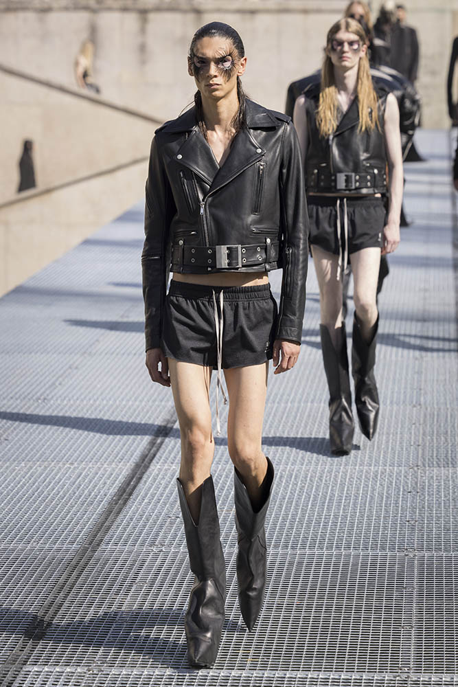 Rick Owens fashion show in Paris, Spring Summer 2027 Menswear Fashion Week Photo by Valerio Mezzanotti