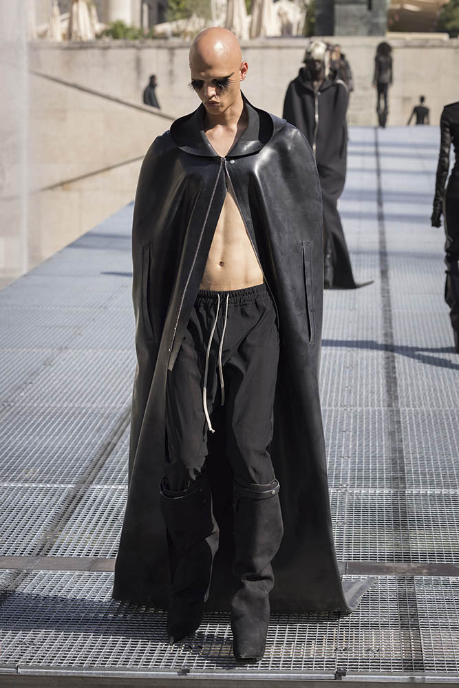 Rick Owens fashion show in Paris, Spring Summer 2027 Menswear Fashion Week Photo by Valerio Mezzanotti