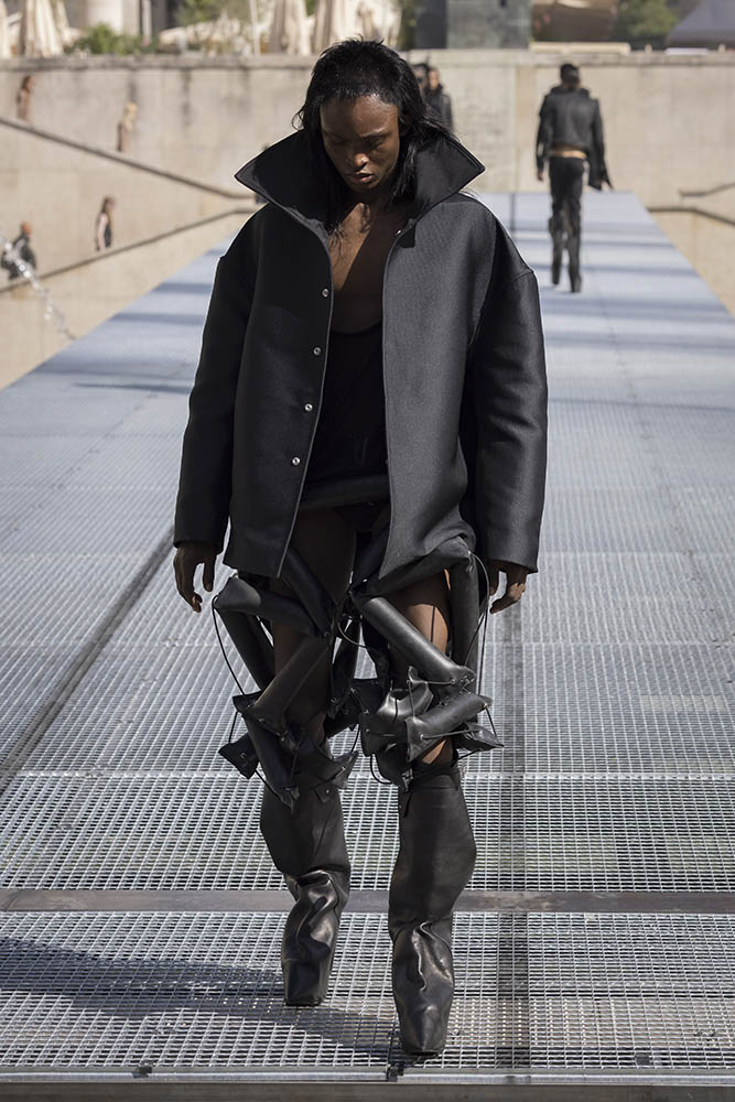 Rick Owens fashion show in Paris, Spring Summer 2027 Menswear Fashion Week Photo by Valerio Mezzanotti