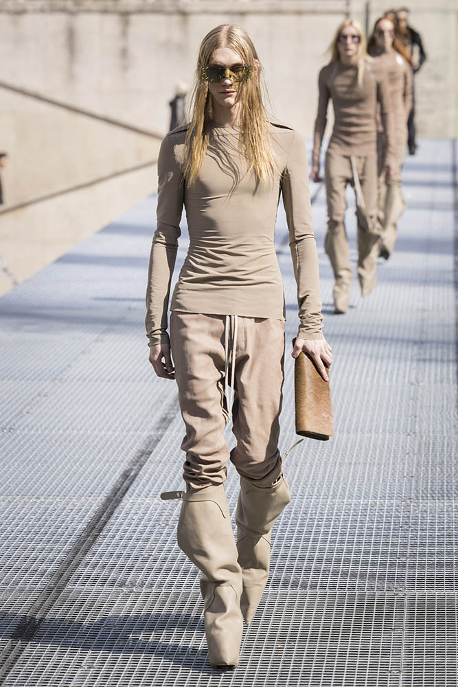 Rick Owens fashion show in Paris, Spring Summer 2027 Menswear Fashion Week Photo by Valerio Mezzanotti