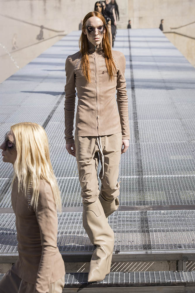 Rick Owens fashion show in Paris, Spring Summer 2027 Menswear Fashion Week Photo by Valerio Mezzanotti