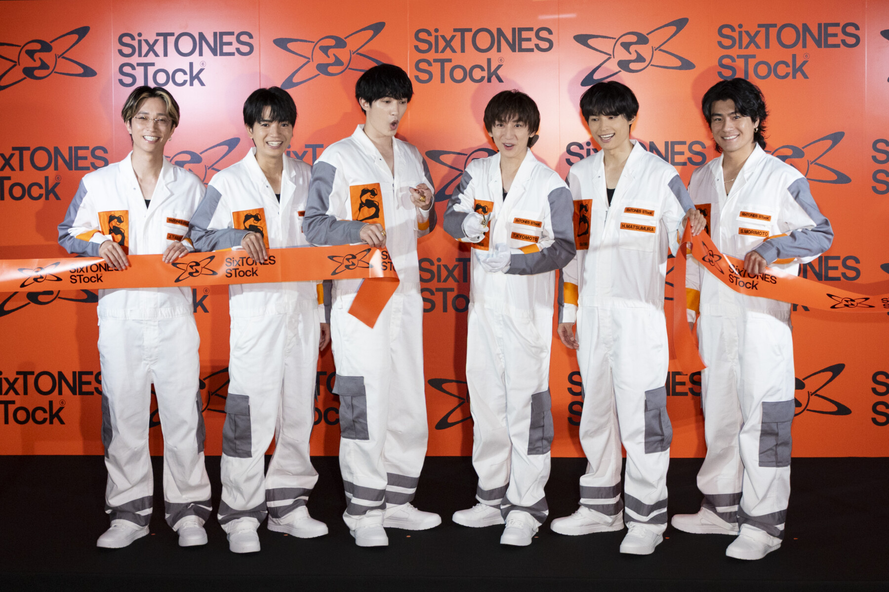 SixTONES 6周年を記念した体験型の物流倉庫「SixTONES STock」が開催