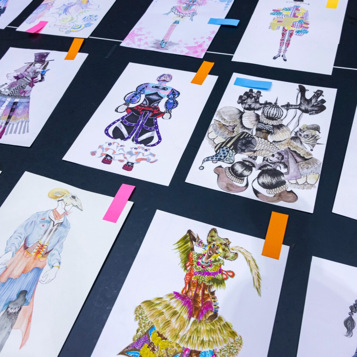 受賞者決定！文化服装学院主催、高校生ファッションデザイン画コンテスト
