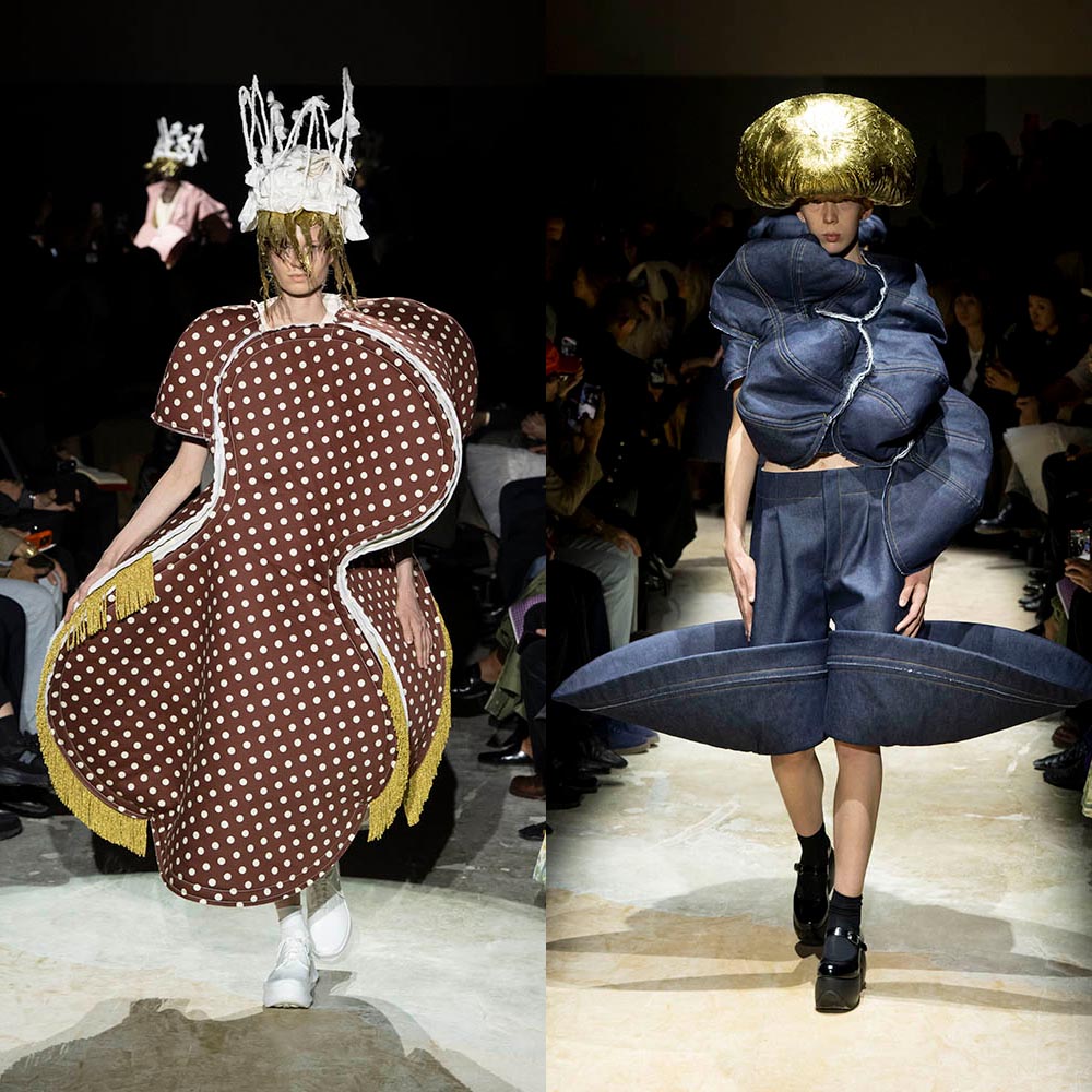 【パリ SS2027】コム デ ギャルソン、ロイヤルと日常がひとつになる