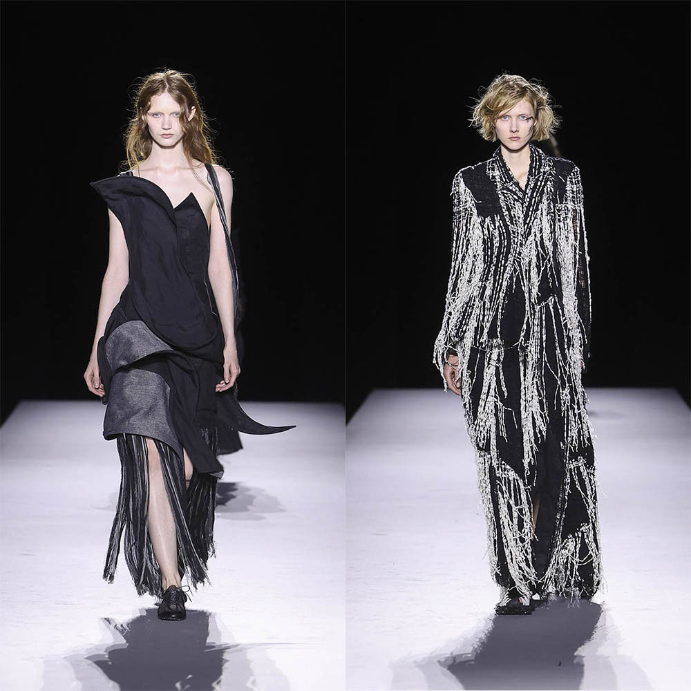 【パリ SS2027】ヨウジヤマモト、黒と白が織りなす詩情